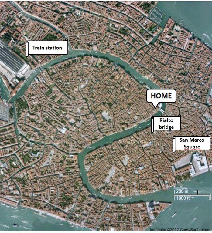 Ca' Delle Maschere Venedig Exteriör bild